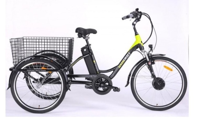 Elektrické kolo HANSCRAFT E-Tříkolka II 10Ah